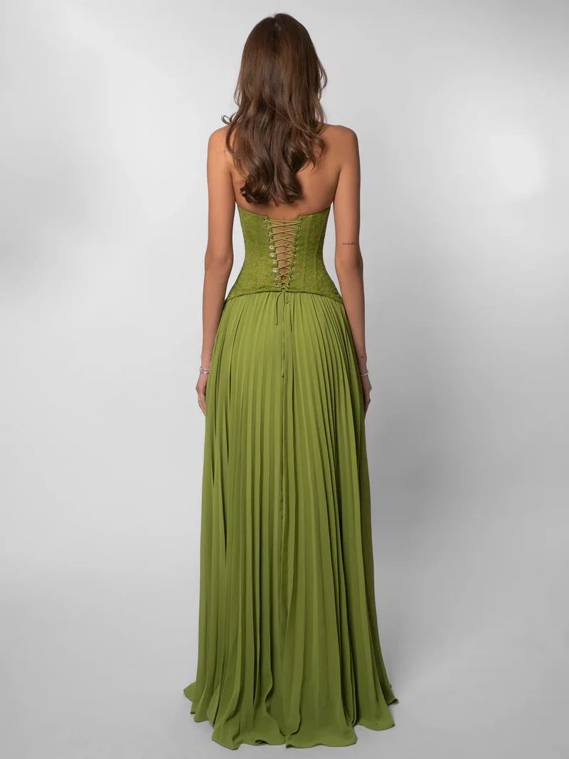 Neck-hanging dress