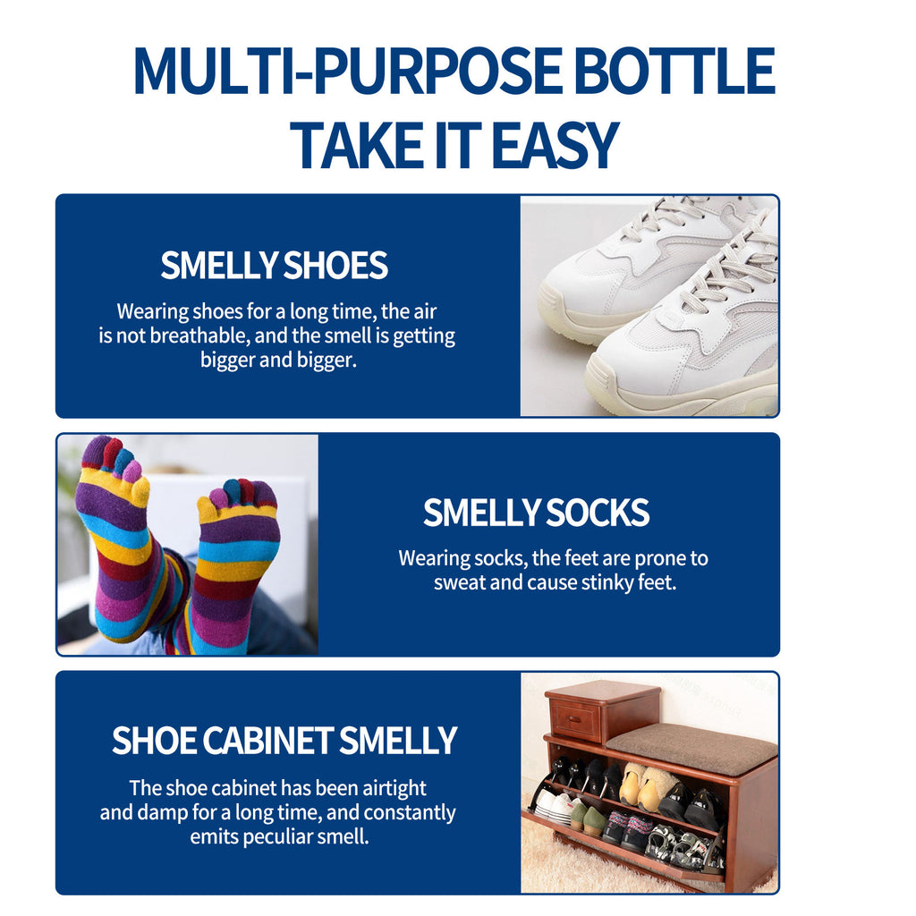 South Moon Shoes and Socks Deodorant Spray Shoes and Socks Clean Sweat Feet Deodorant Dry Shoe Cabinet Refreshener