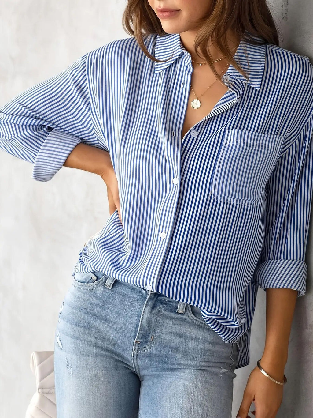 Casual long-sleeve shirt