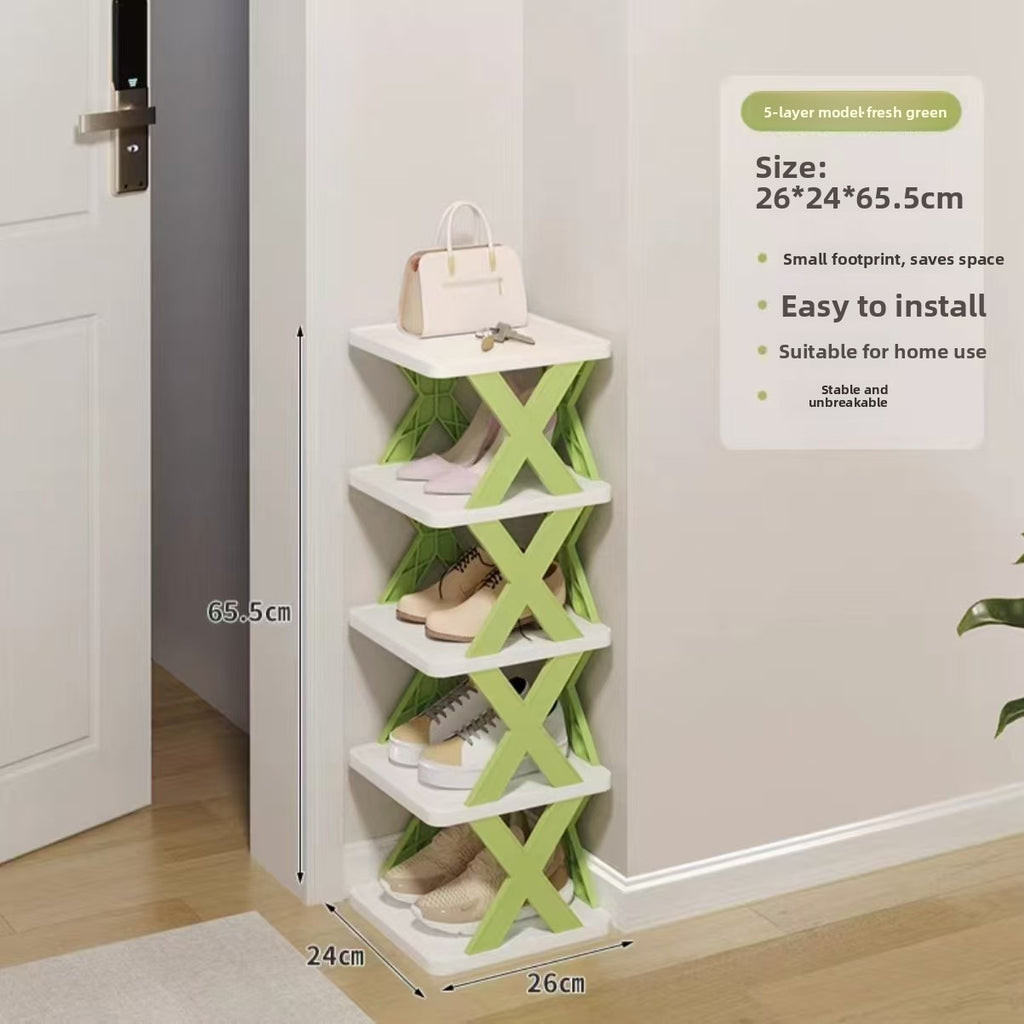 Multilayer Corner Shoe Rack