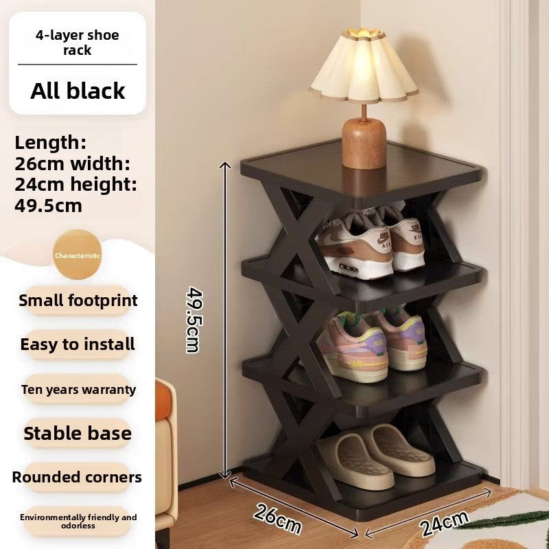Multilayer Corner Shoe Rack