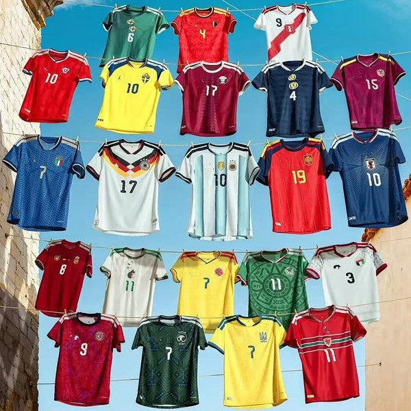 Team Football Jerseys Short Long Sleeve