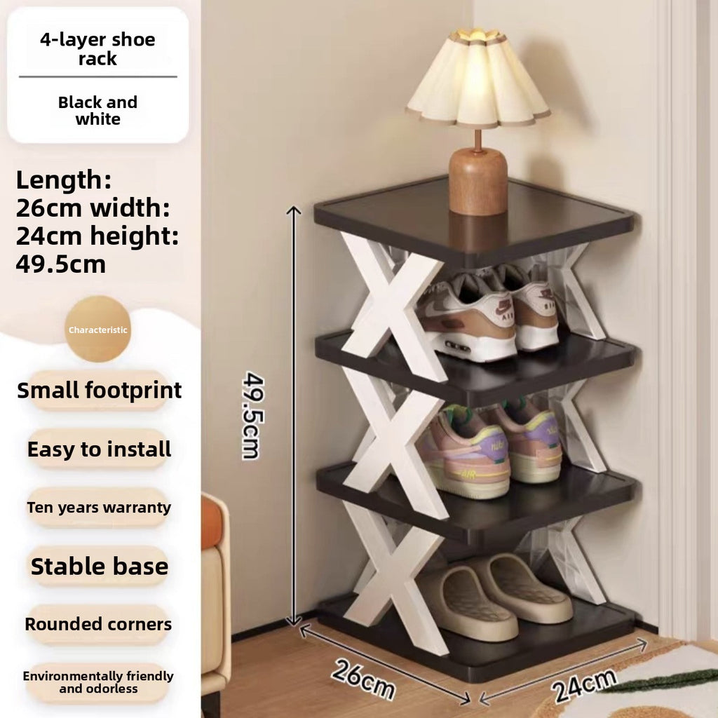 Multilayer Corner Shoe Rack
