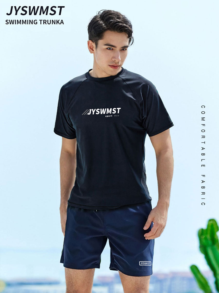 Mens Quick Dry Swim Trunks with Pockets