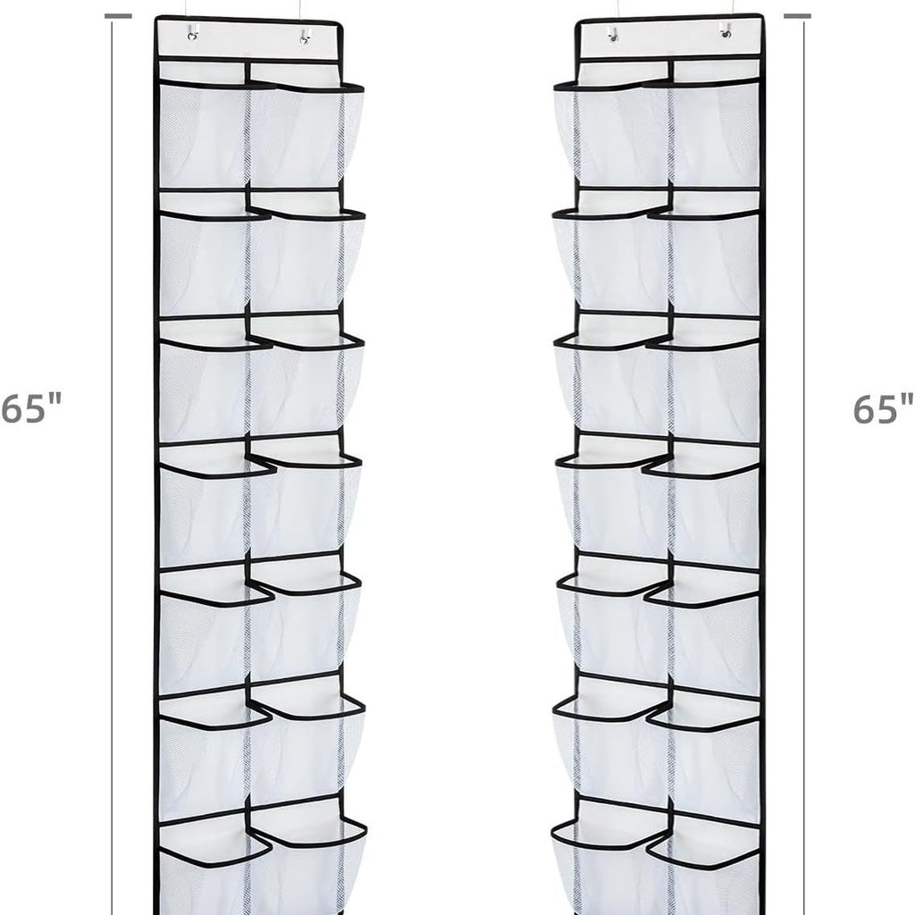 Multi Compartment Door Hanging Storage Organizer