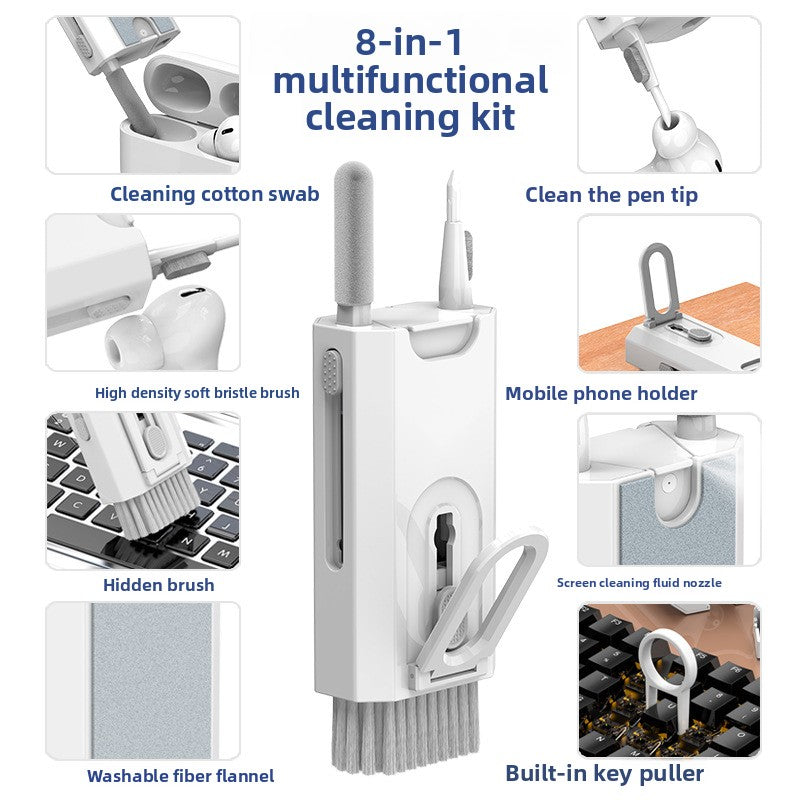 Clean the dust removal soft bristle brush