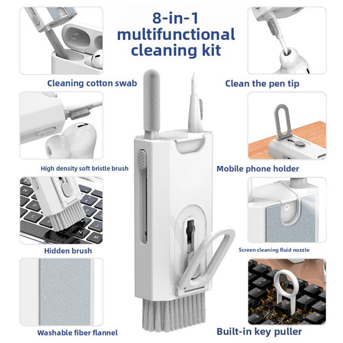 Clean the dust removal soft bristle brush