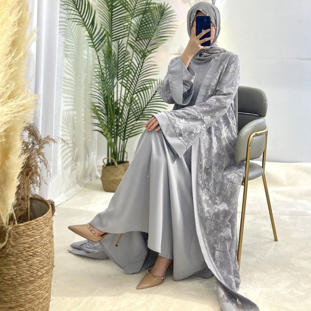 Elegant Lace Long Sleeve Dress
