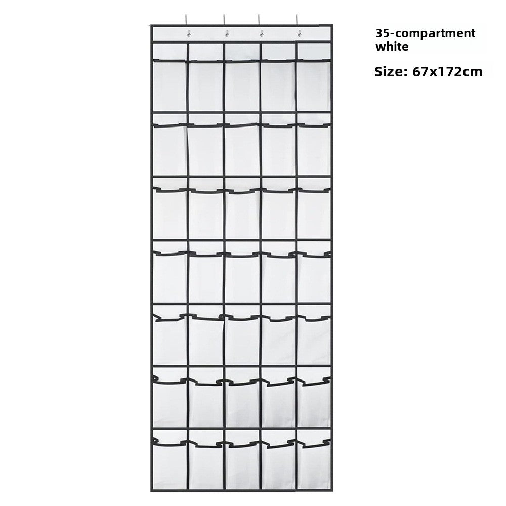 Multi Compartment Door Hanging Storage Organizer