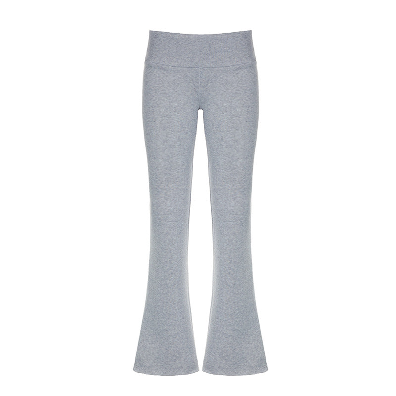 Womens Flared Casual Pants