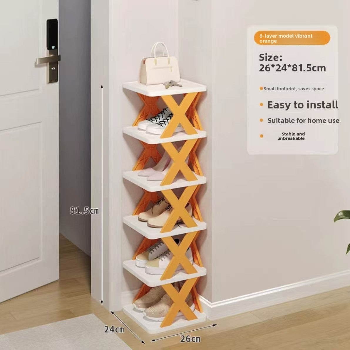 Multilayer Corner Shoe Rack