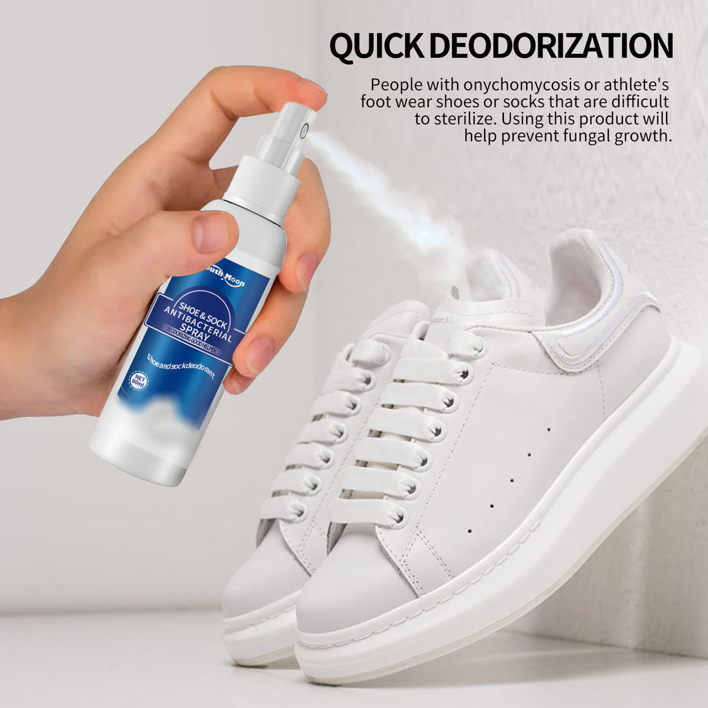 South Moon Shoes and Socks Deodorant Spray Shoes and Socks Clean Sweat Feet Deodorant Dry Shoe Cabinet Refreshener