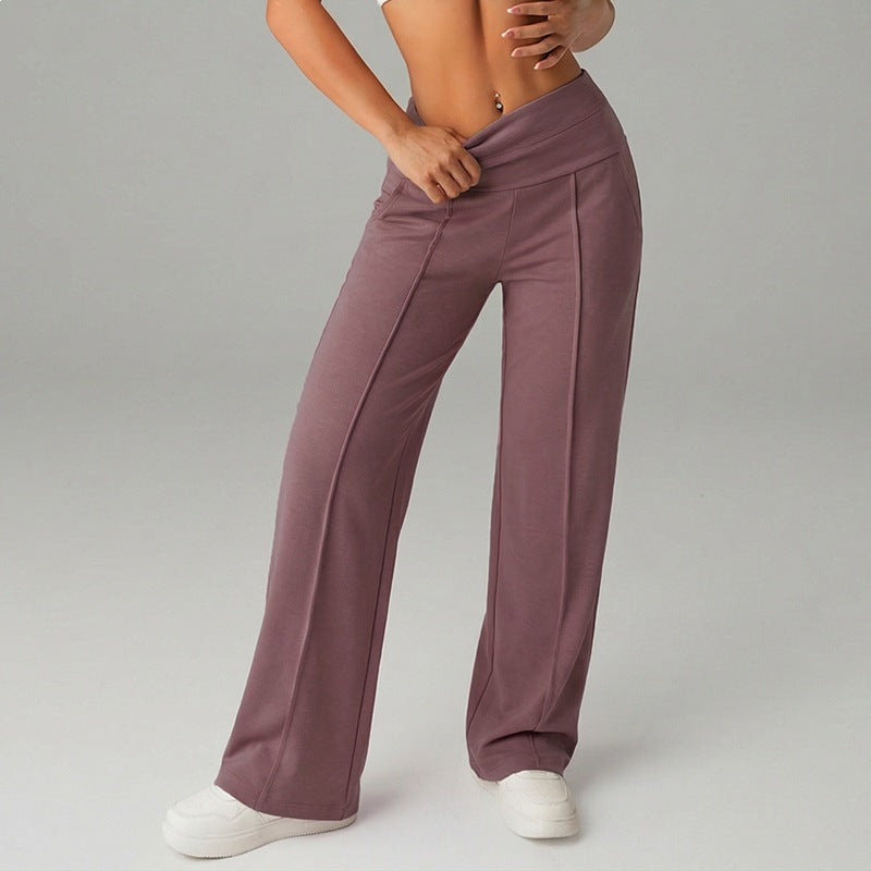 High Waisted Loose Casual Sports Yoga Pants