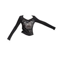 Womens V-neck Long Sleeve Velvet Top