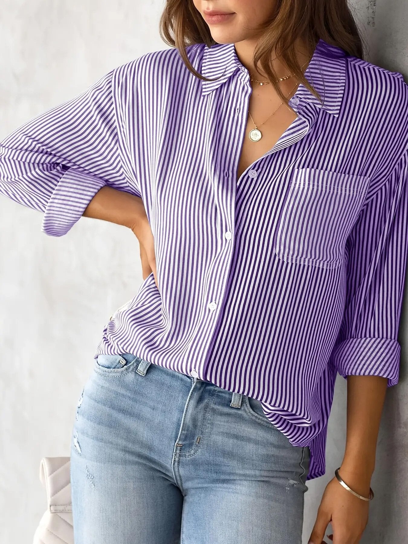 Casual long-sleeve shirt