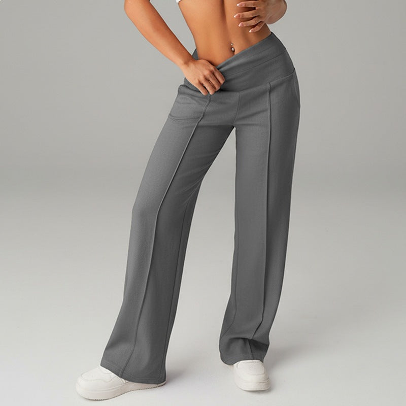 High Waisted Loose Casual Sports Yoga Pants