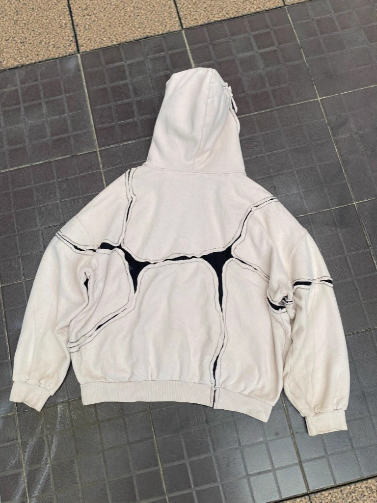 Mens Printed Pullover Hoodie