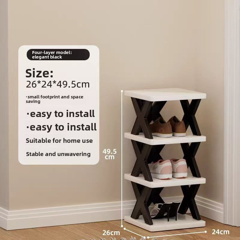 Multilayer Corner Shoe Rack