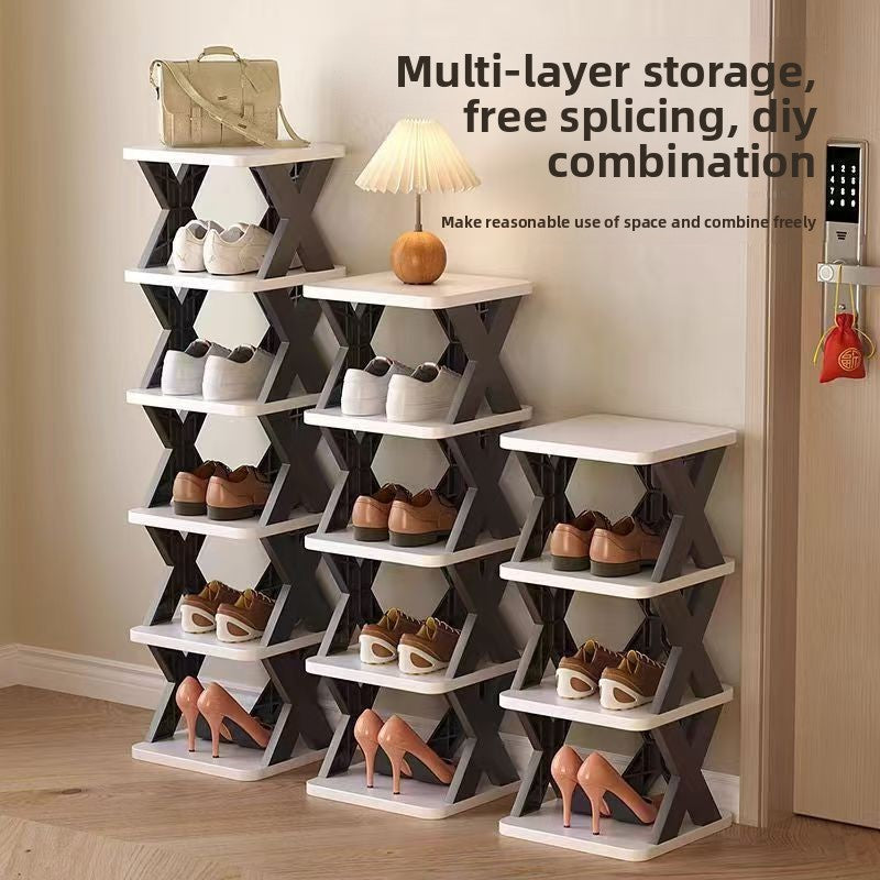 Multilayer Corner Shoe Rack
