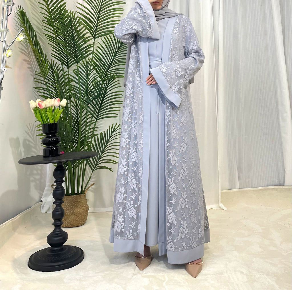 Elegant Lace Long Sleeve Dress