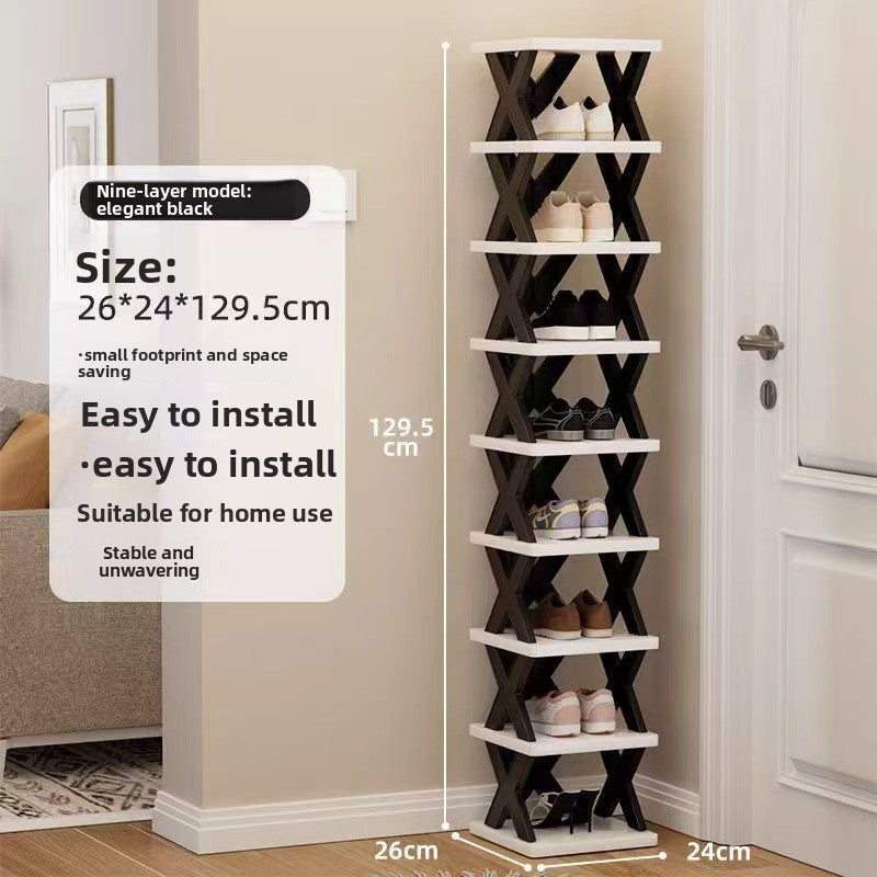 Multilayer Corner Shoe Rack