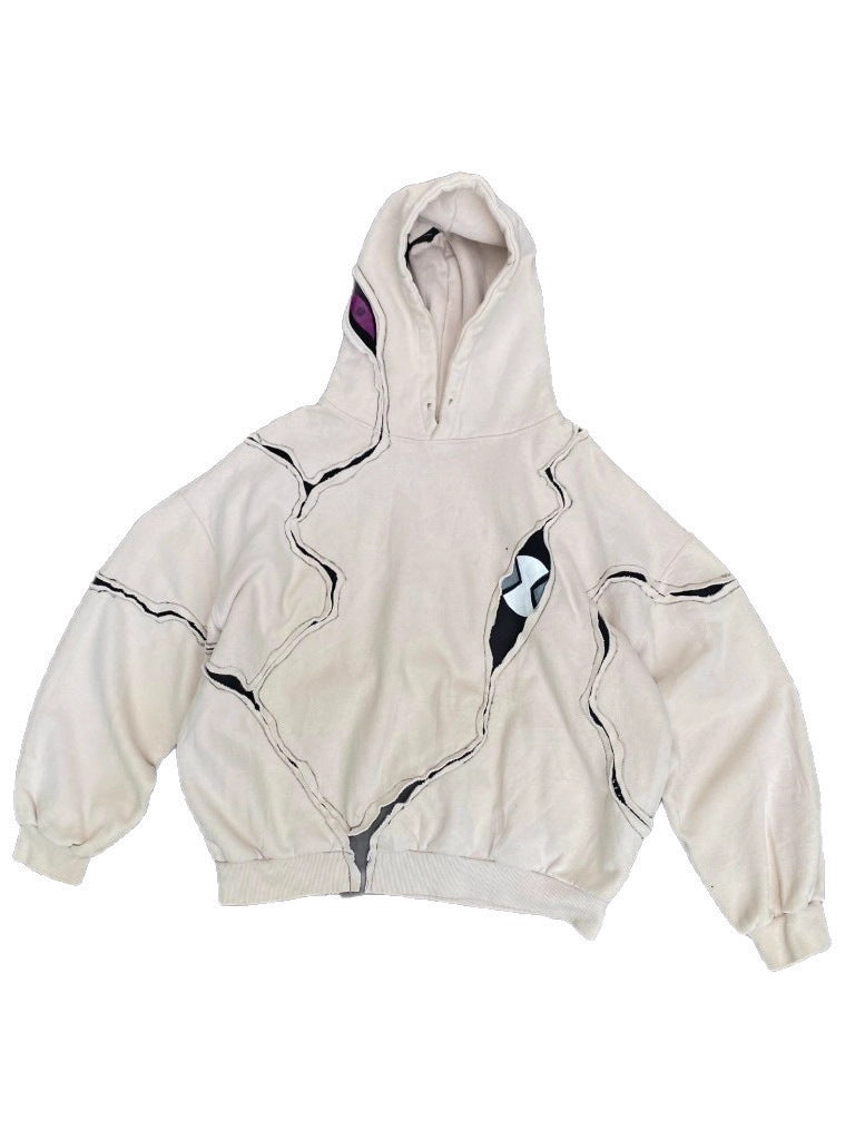 Mens Printed Pullover Hoodie