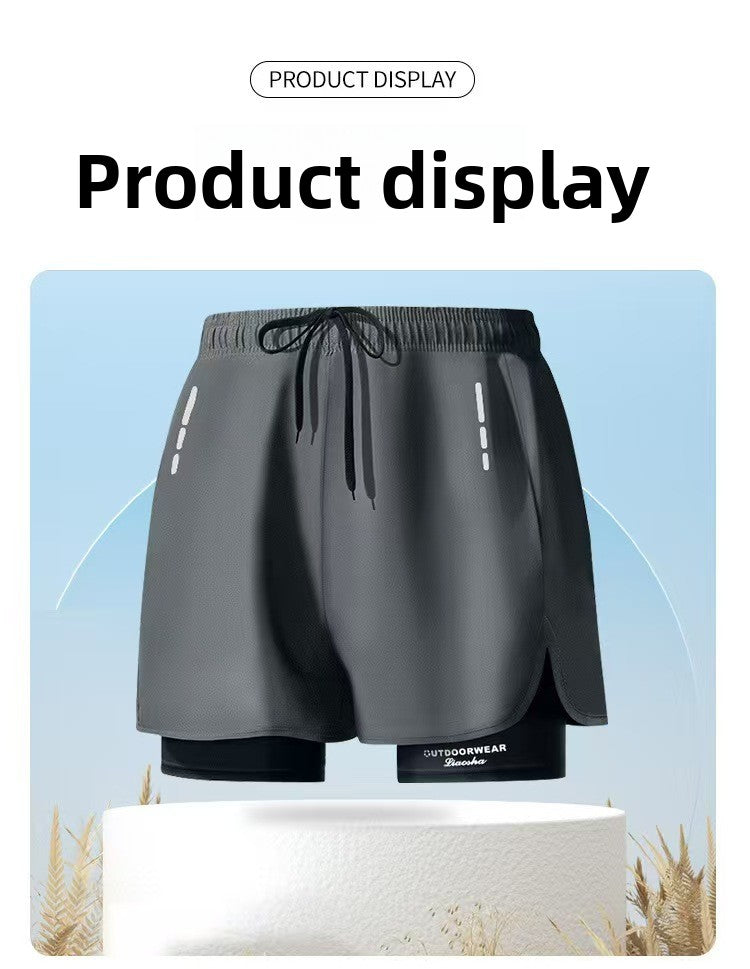 Mens Quick-Dry Swim Shorts