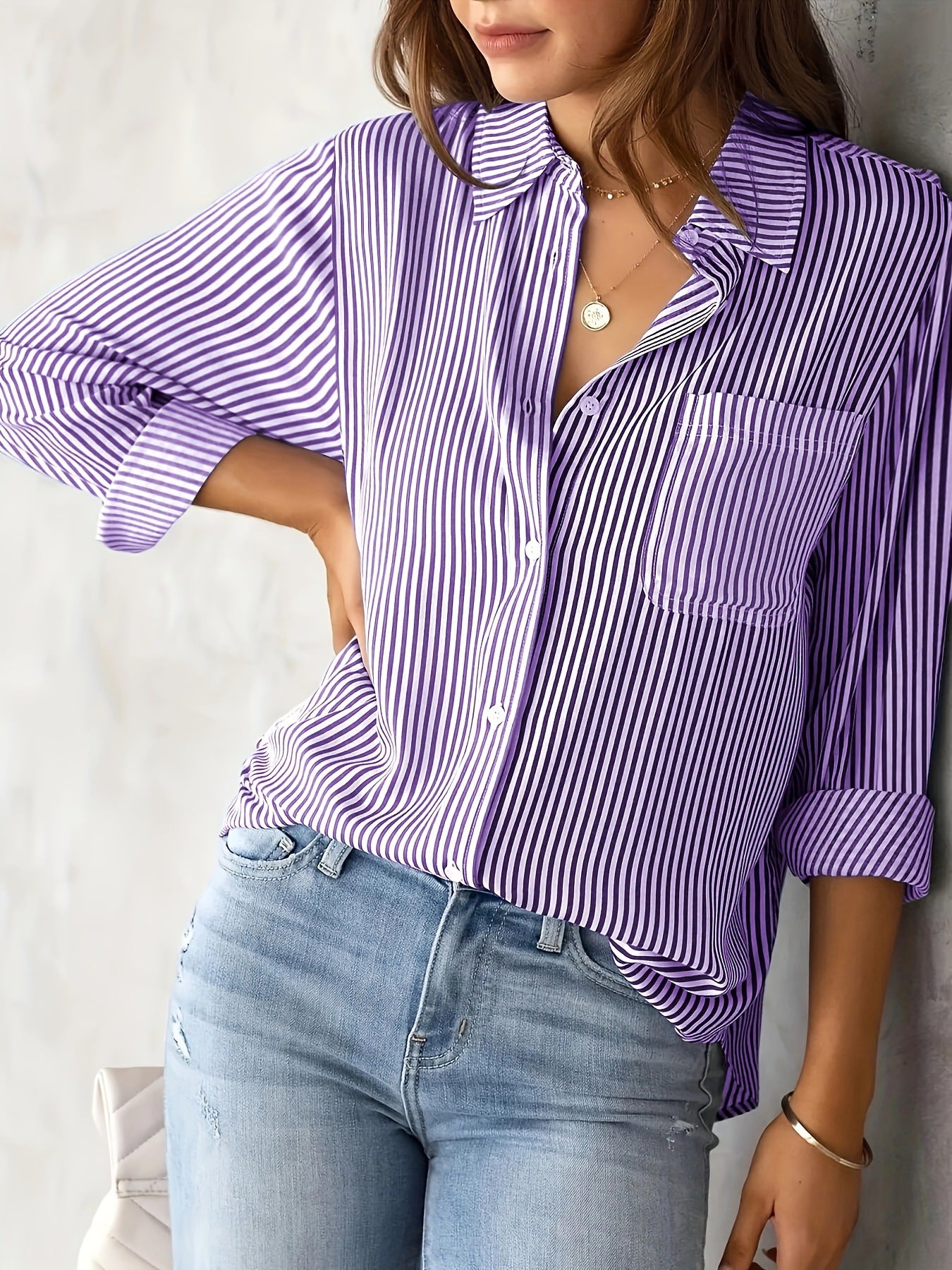 Casual long-sleeve shirt