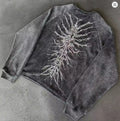 Geometric Print Long Sleeve T-shirt