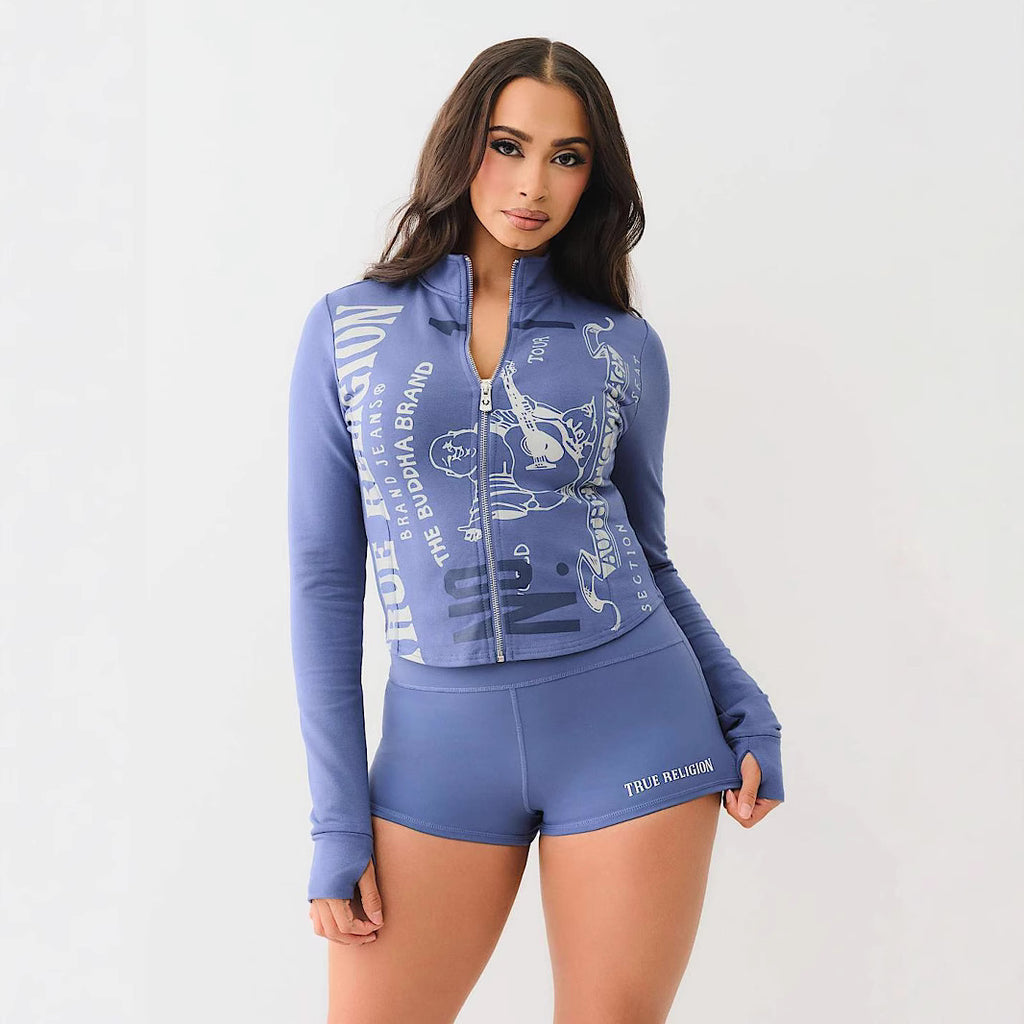 Women Casual Long Sleeve Top and Shorts