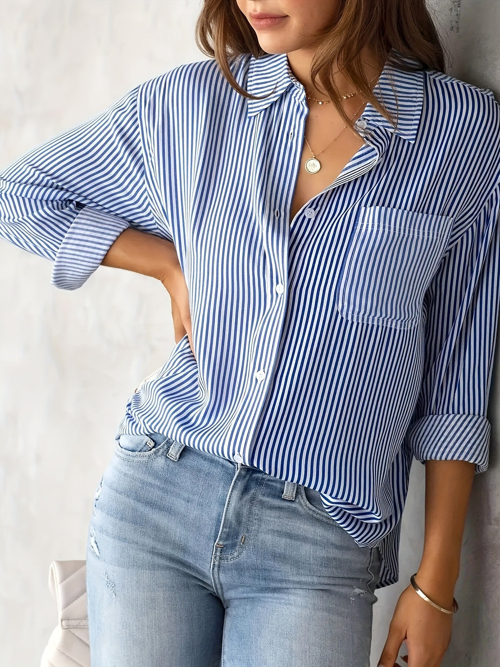 Casual long-sleeve shirt
