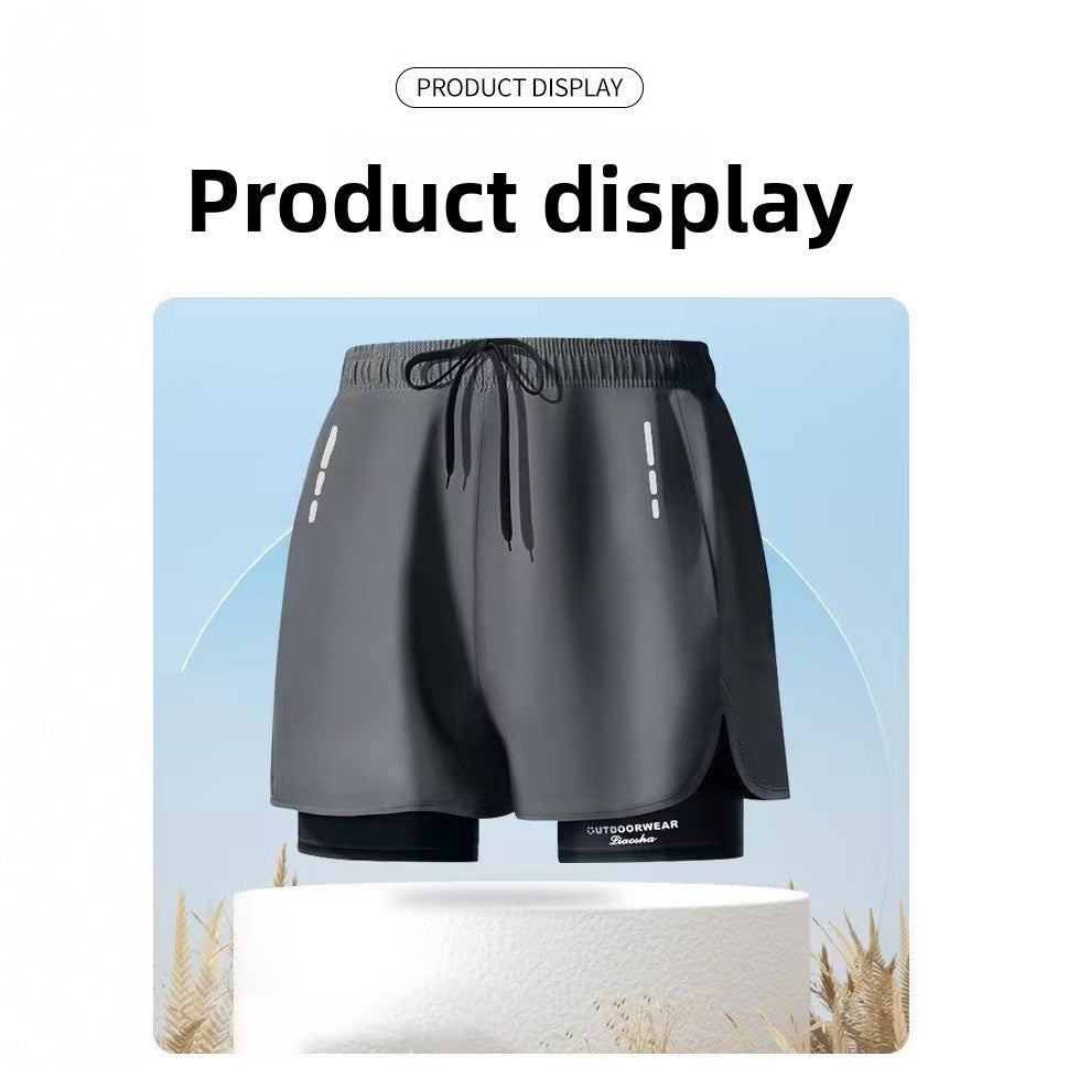 Mens Quick-Dry Swim Shorts