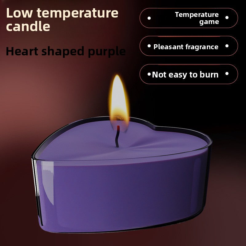 Rose and peony low-temperature candles